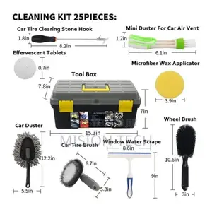 25pcs Detail Car Cleaning Tool Kit* Cleaning KIT 25pieces