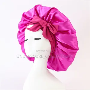 Ladies Maroon Bonnet With Bow