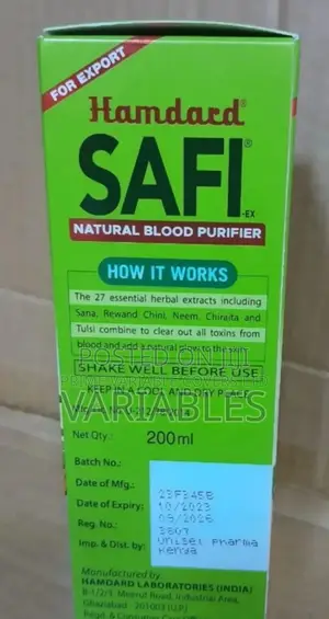 Hamdard Safi – Herbal Blood Purifier for Clear Skin