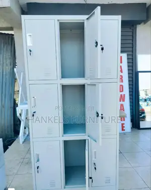 9- Locker Metallic Office Cabinet