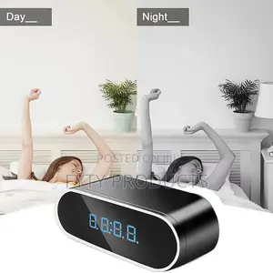 Wifi Security IP Camera 140 Degree Wide Angle Smart Clock