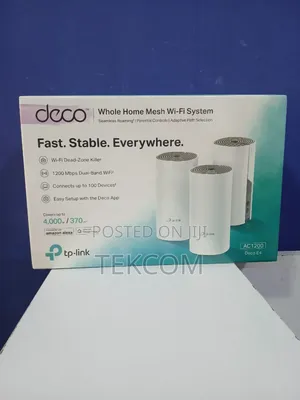 Tp-link Deco E4 Ac1200 Whole Home Mesh Wi-fi System (3 Pack)