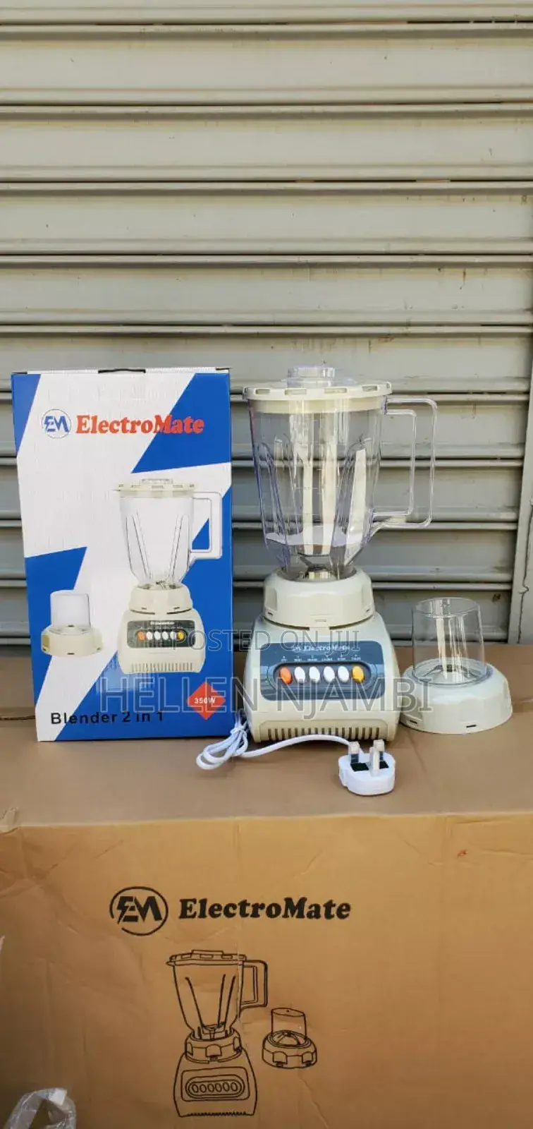 Electromate Blender 2in 1