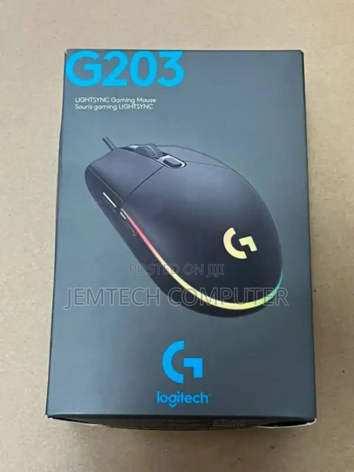 Logitech G203 Gaming Mouse - Black