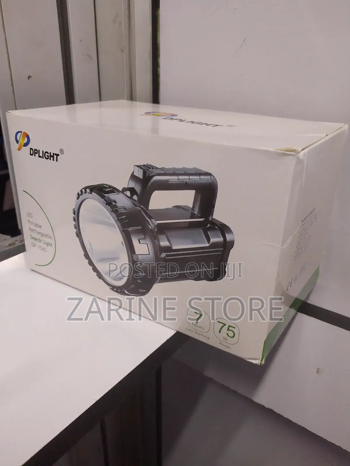 Dplight 75w Rechargeable Light Portable Led Flashlight Torch