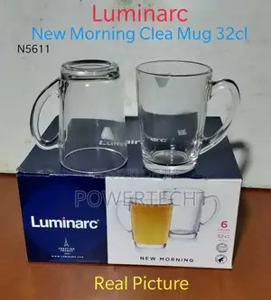 Luminarc Mug Clear Set 250ml 6 Pieces