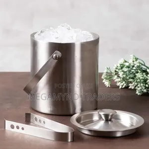 Ice Bucket/Double Wall Ice Bucket With Lid