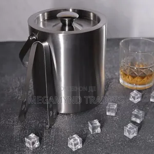 Ice Bucket/Double Wall Ice Bucket With Lid