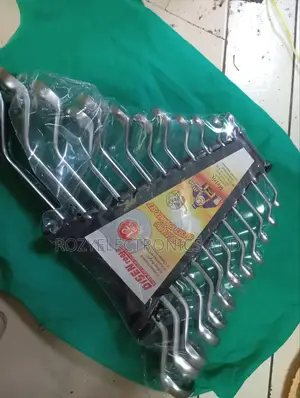 Double Ring Spanner 12 Piece