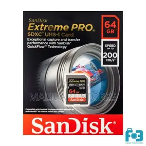 Sandisk Extreme Pro SDHC 64gb 200mbps