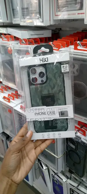 iPhone 13 Pro Max Case With Adjustable Strap Leather -Green