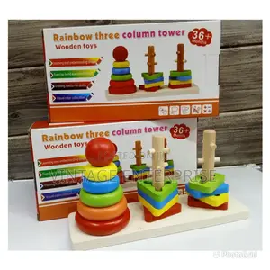 3-Column Rainbow Tower