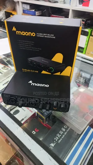 Maono Ps22 2 Channel Soundcard