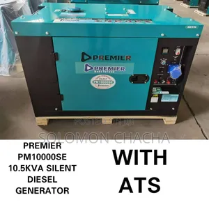 Premier Pm10000se 10.5kva Silent DIESEL Generator With Ats
