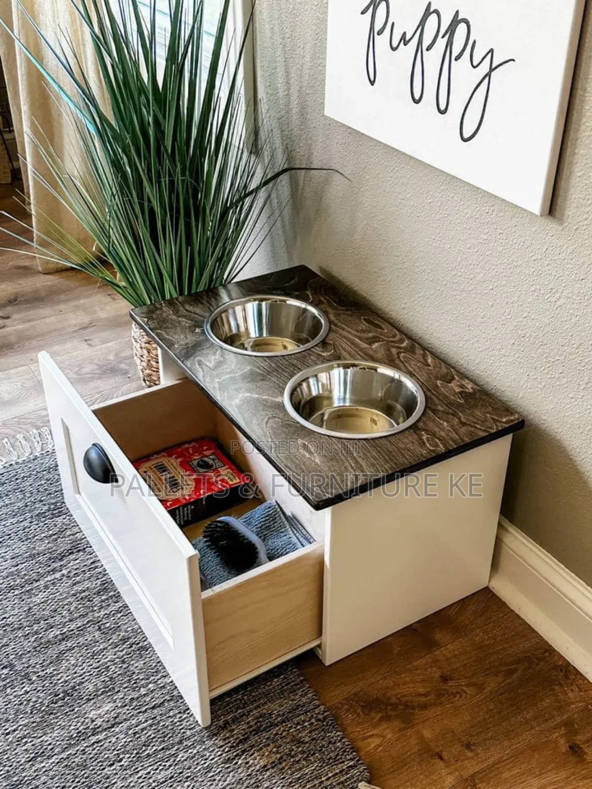 Raised Dog Feeding Bowl