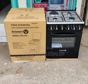 Jet Valve Electric Oven 3+1 Gas Cooker Volsmart V0/9