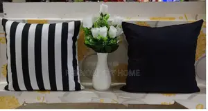 Black And White Throwpillow Covers Available