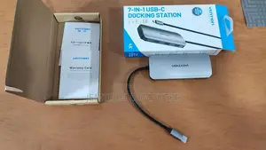 Vention USB C Multi-function 7 In 1 Docking Station Gray