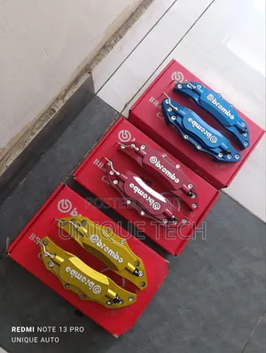 Universal Fit Metallic Brembo Covers