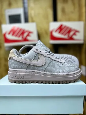 Grey *Airforce-1 Luxe* Sneakers for Men