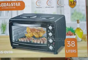 38 Litres Globalstar Oven With Rotisserie Two Hot Plate G