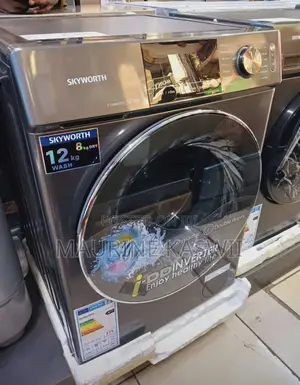Skyworth Wash Dry 12kg/8kg Front Washing Machine,Dd Motor