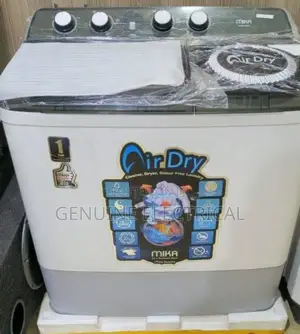 Mika Twin Washing Machine, 10kg White MWM1