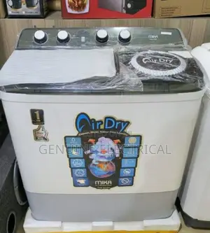Mika Twin Tub Washing Machine, 10kg MWM1
