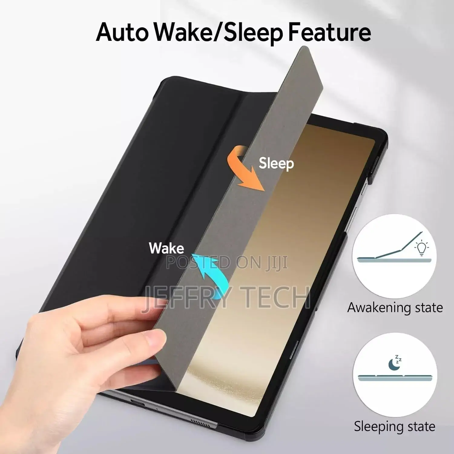 Smart Case for Lenovo Tab PLUS Tablet Cover 2024