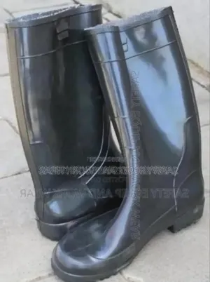 Black Light Duty Gumboots