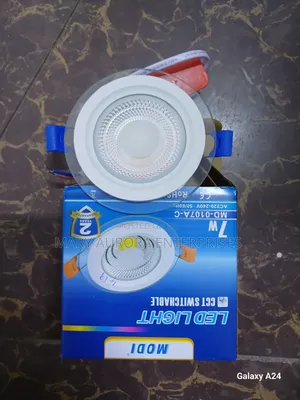 7watts Downlighters/Glass Panel Downlighters