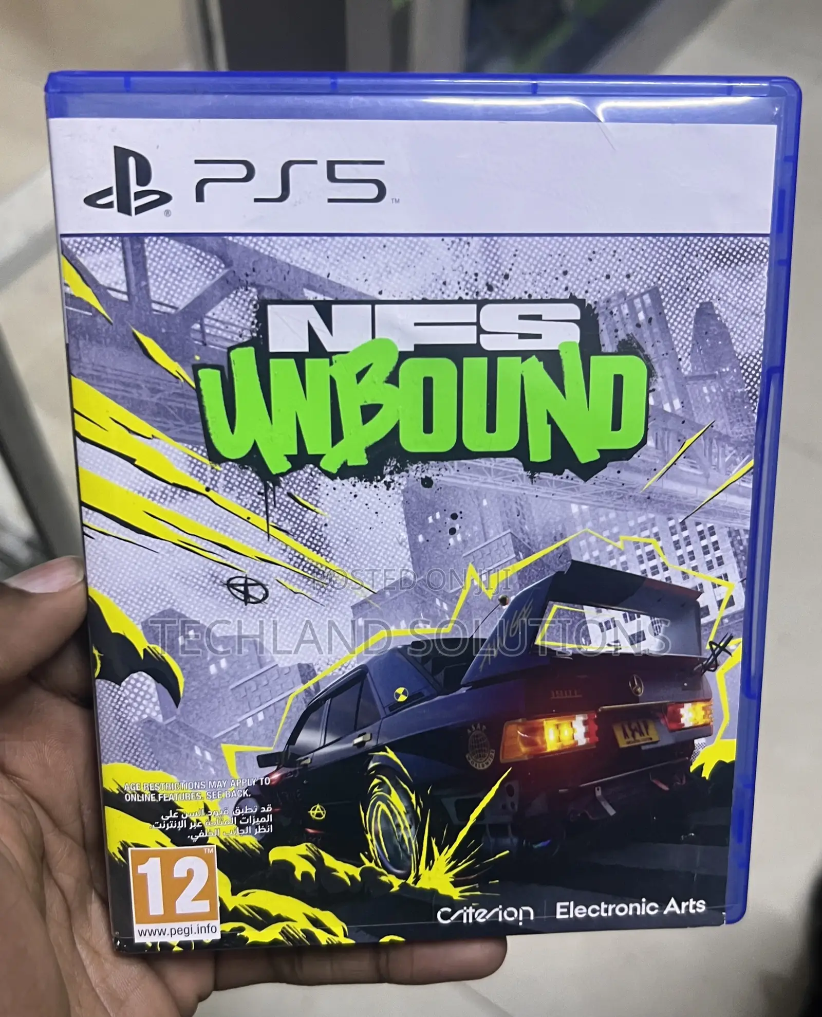 Well Used Need for Speed Unbound Ps5 Game