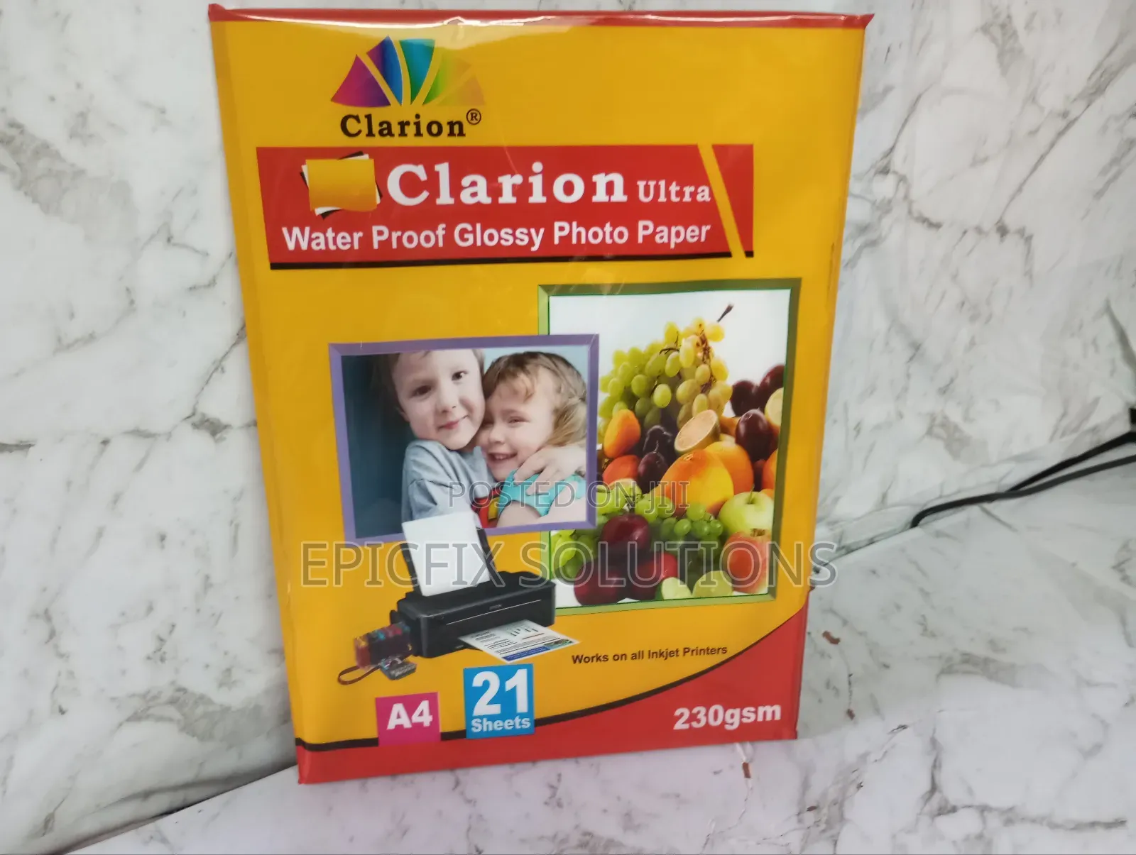 Clarion Photo Papers and Waterproof A4