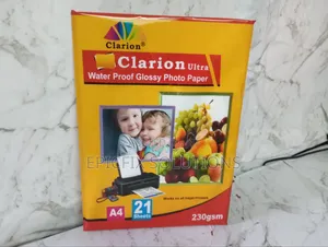 Clarion Photo Papers and Waterproof A4