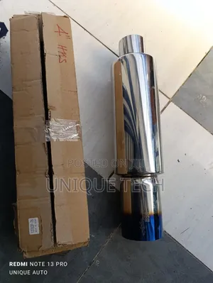 HKS Universal Exhaust Muffler ,3" Inlet, 4" Outlet