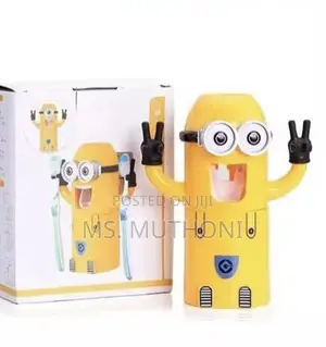 Kids BPA Free Minions Toothpaste Dispenser*