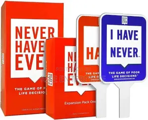 Never Have I Ever Card Game