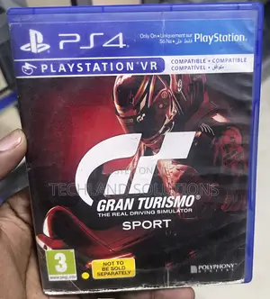 Well Used Grand Turismo Sport Ps4 Game