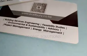 50 Plastic (Pvc) Business Cards - 50pcs