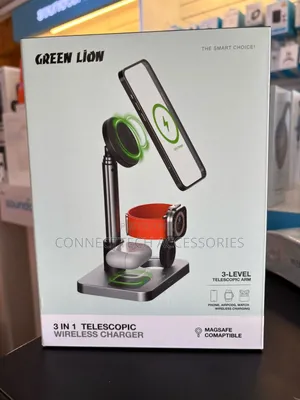 Greenlion 3 In 1 Telescopic Wireless Charger
