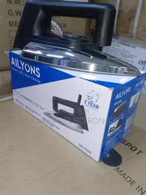 Iron Box.Electric Ailyons Iron Box With Non Stick Soleplate