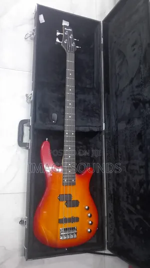 Bass Guitar Case With 4 Strings Ibanez Bass Guitar