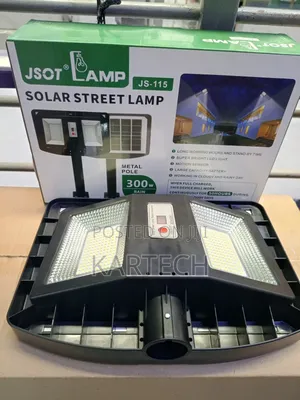 300w Jsot Solar Lights Js115 Street Lamp
