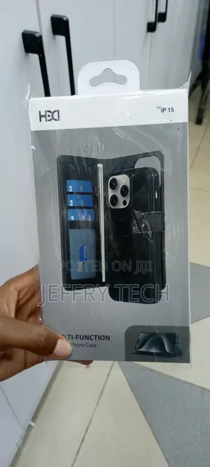 iPhone 14 Pro Max Multi-Function Flip Leather Case-Black