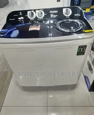 White Haeir 10kgs Semi Automatic Washing Machine TW/75