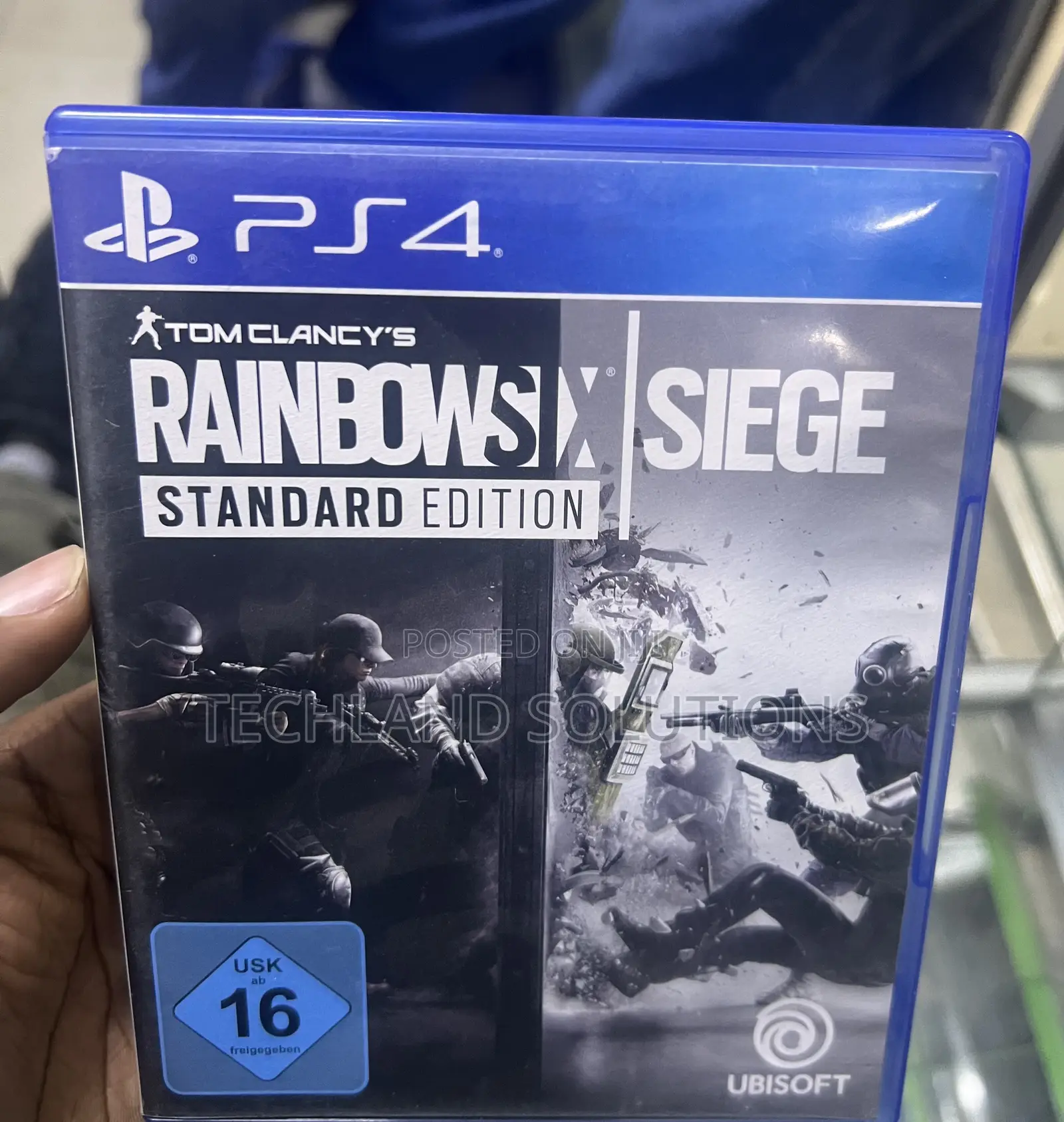 Well Used Rainbow Siege Ps4 Game