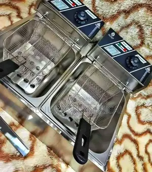 Nunix 6L+ 6L Double Stainless Steel Deep Fryer