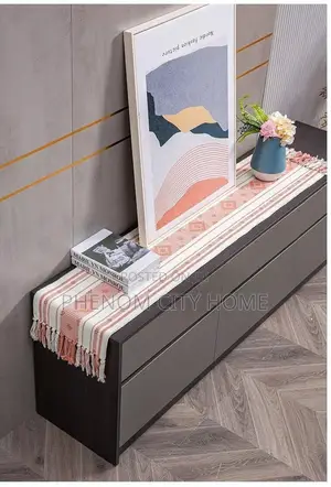 Burnt Orange Hue Wooven Table Runner Available