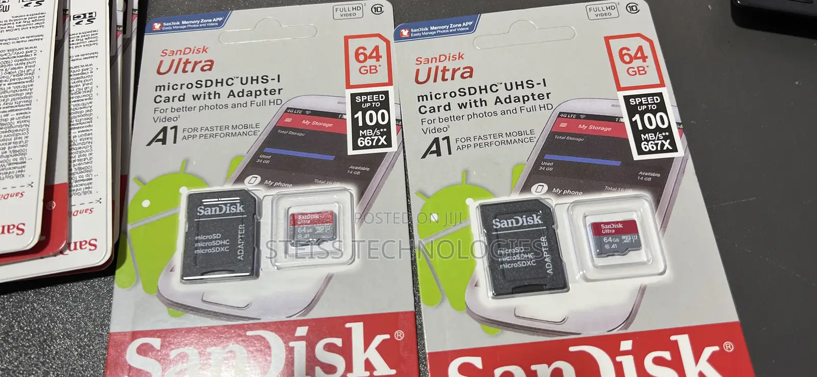 64gb Microsdhc With Adapter.