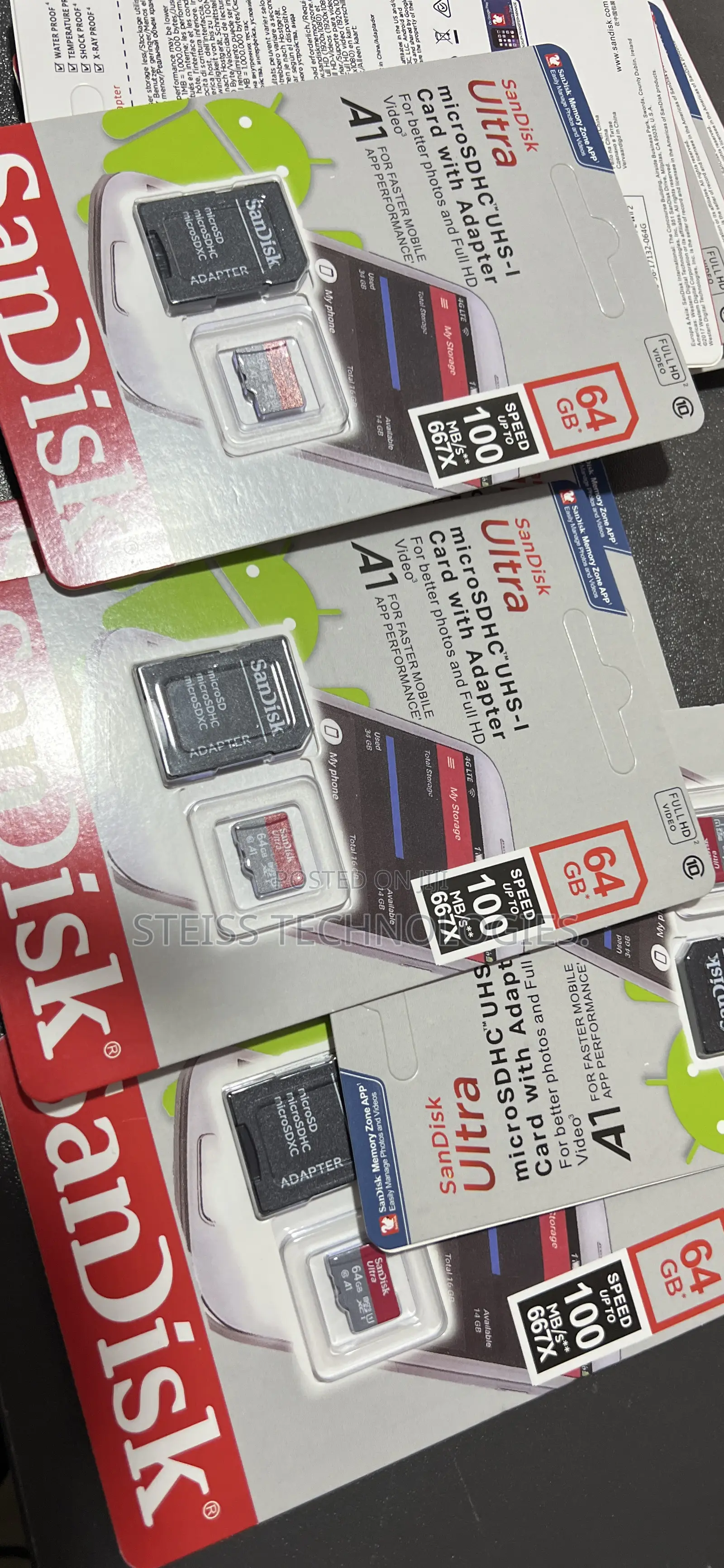 64gb Microsdhc With Adapter.